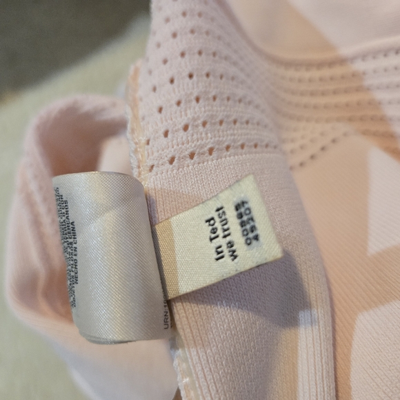 TED BAKER AURBRAY KNITTED SKATER NUDE PINK DRESS| SIZE 4 - Picture 8 of 8